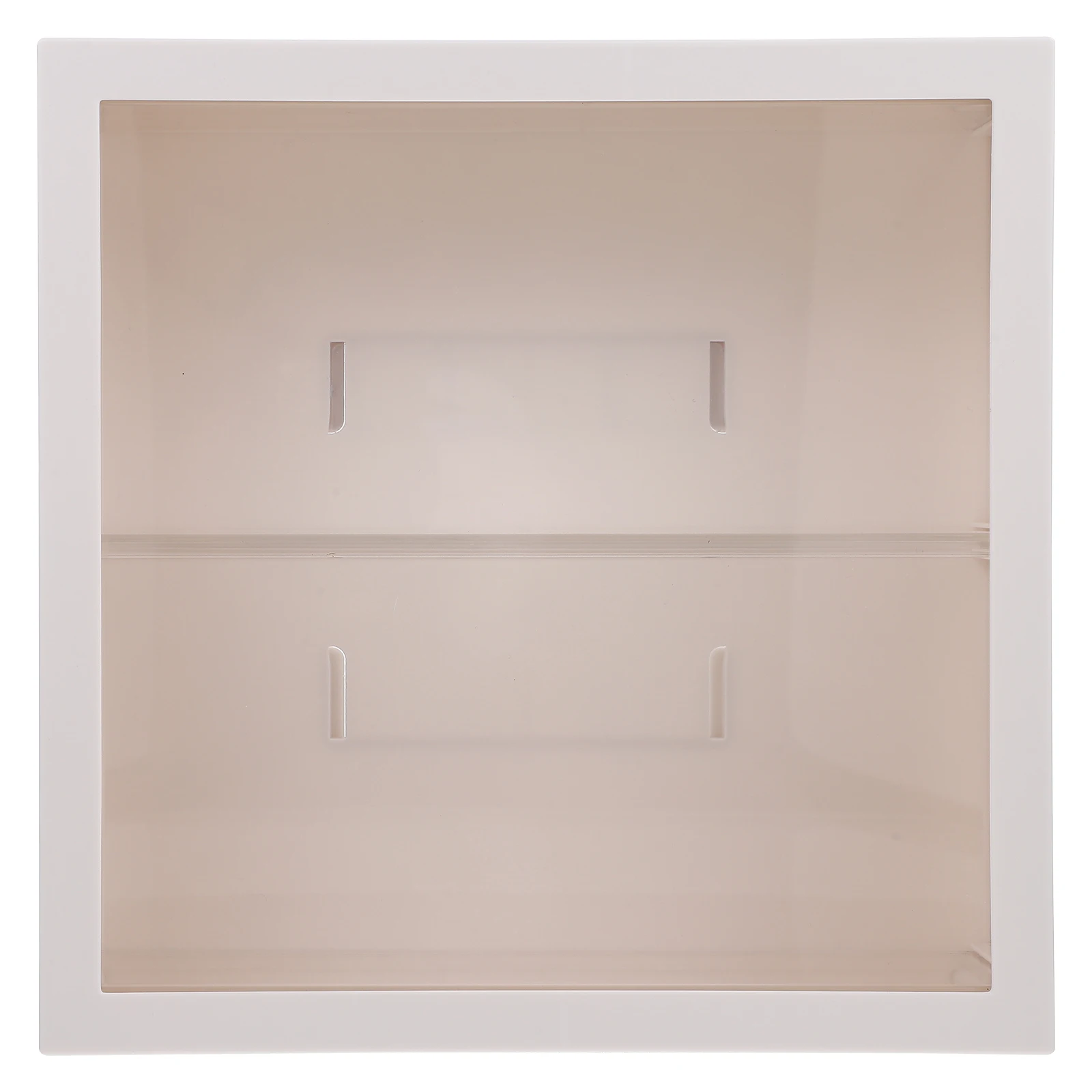 

Display Case Figure White Toy naments Holder Collectibles ganizer Kit Container ABS PET