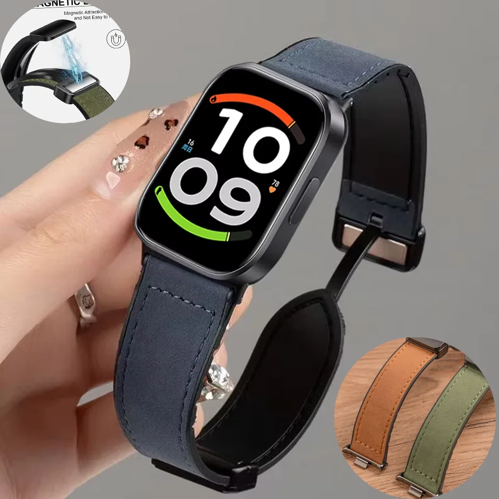 Xiaomi Luxury Watch - Sport Silicone＋Leather Strap for Redmi Watch
