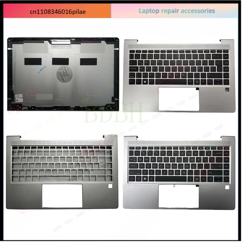 NEW For HP Elitebook 640 645 G9 Laptop LCD Back Cover US/Spanish Keyboard Palmrest Case 4BX8QTA00S0