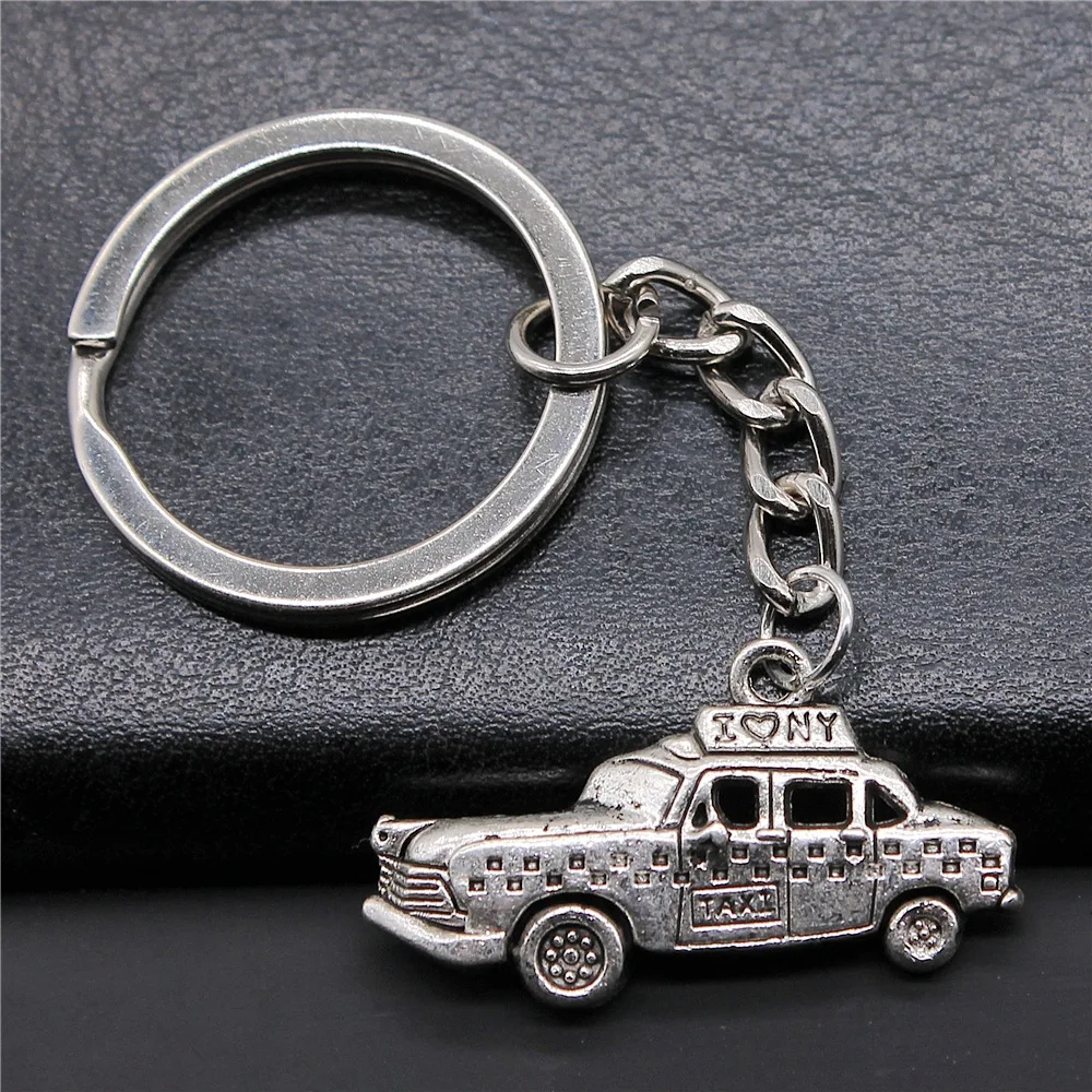 Taxi pendant key chain pendant travel souvenir gift giveaway