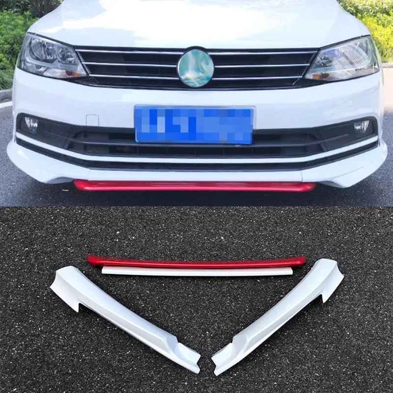 

ABT Style,For Volkswagen Jetta 2015-2018 Year ABS Front Bumper Diffuser Lip Splitter Refit Accessories Body Kit