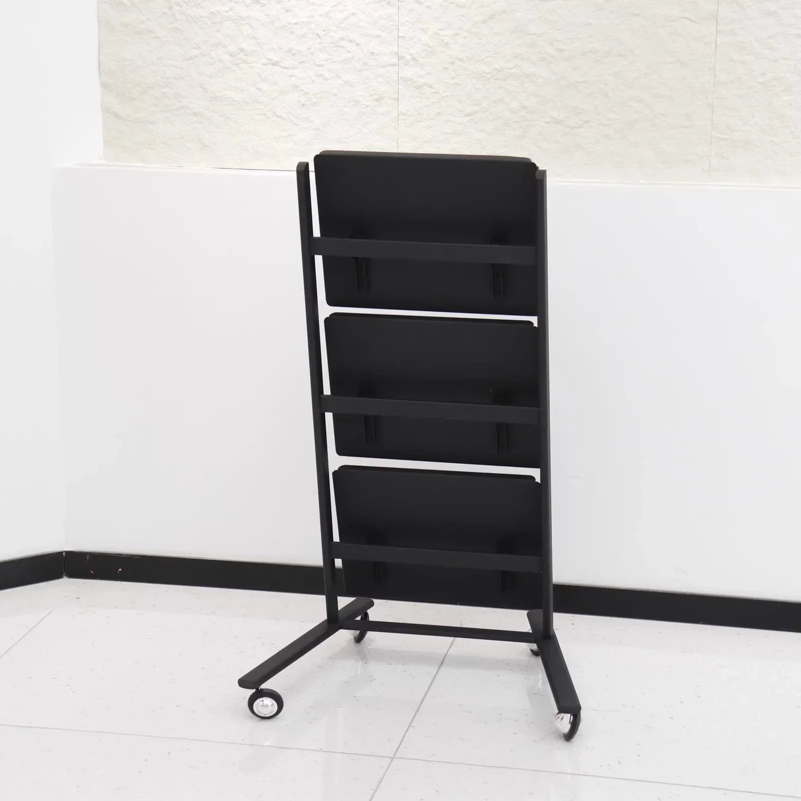 

Black Salon Trolley Beauty Cart Hairdressing Trolley Nail Polish Furniture Machine Carretillas Plegables Beauty Salon Equipment