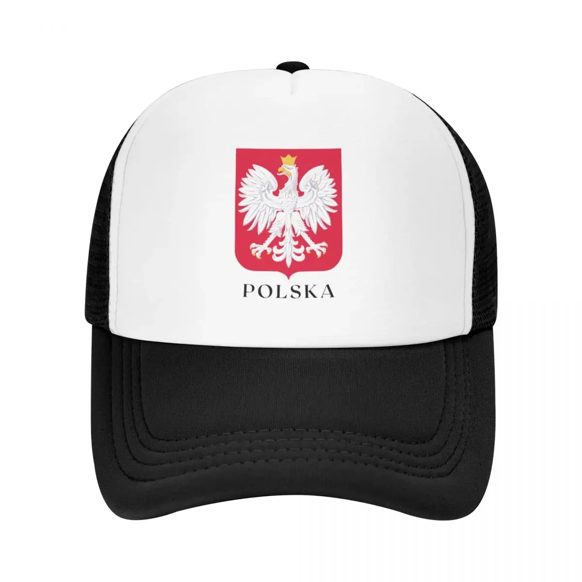 Polish White Eagle Emblem Red and White Baseball Cap hiking hat Gentleman Hat Ladies Men's