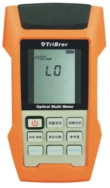 5G 4G 3G ネットワークおよび TCP 用の赤色光源を備えた高精度オールインワン光パワーメーター マルチメーター