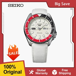 SEIKO 5 Original Esportes Relógio Automático Mecânico 10bar Relógios Masculinos Luminosos À Prova D 'Água 10 principais vendas relogio seiko 5 automatic - №9