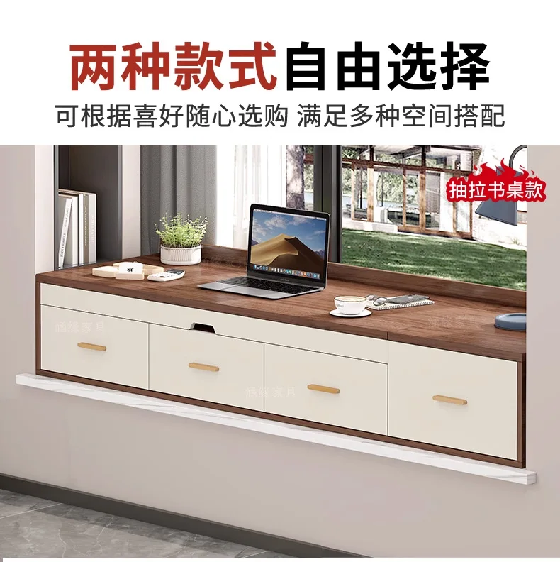 bay window, desk, retractable, computer desk, window sill cabinet, office, writing