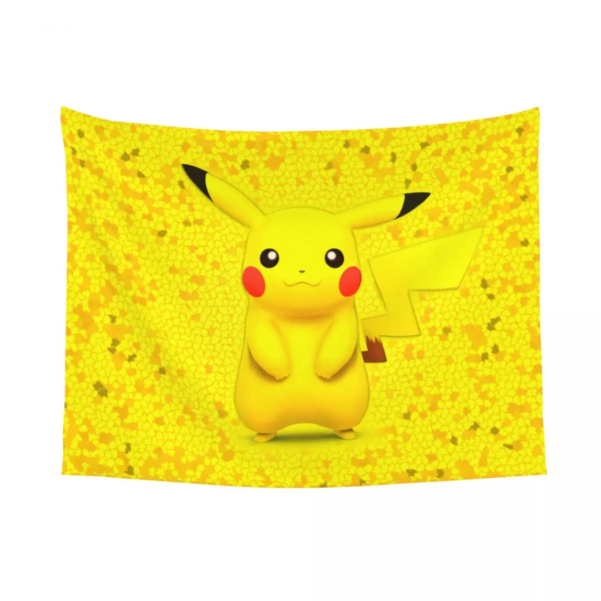 Custom P-Pikachus Anime Tapestry Home Decor Hippie Wall Hanging Japanese Manga Tapestries for Bedroom