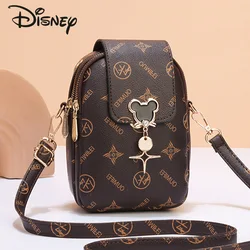 Disney Mickey nowa damska torba Crossbody moda wysokiej jakości damska torba na ramię popularna lekka wszechstronna torba mobilna