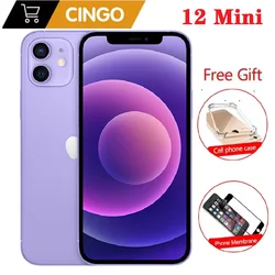 IPhone Chính Hãng Apple 12 Điện Thoại Di Động Mini 4GB & 64/128/256GB IOS A14 Bionic Hexa core 5.4 ''Dual 12MP Iphone 12 Mini ĐTDĐ 5G