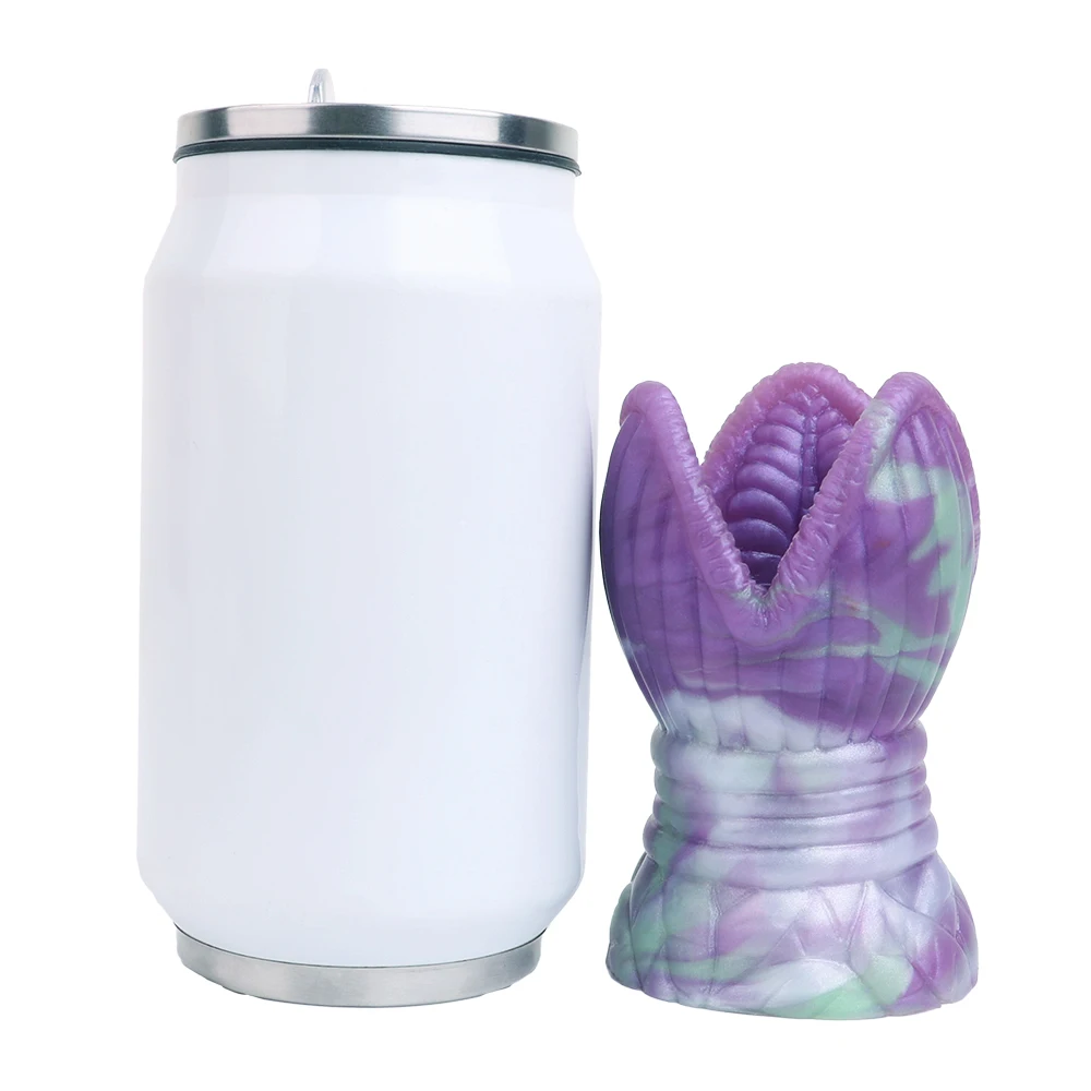 GEEBA Fantasy Alien Male Masturbator Dragon Scale Penis Stroker For Men Soft Silicone Male Penis Massager Adult Sex Toy Onahole 5