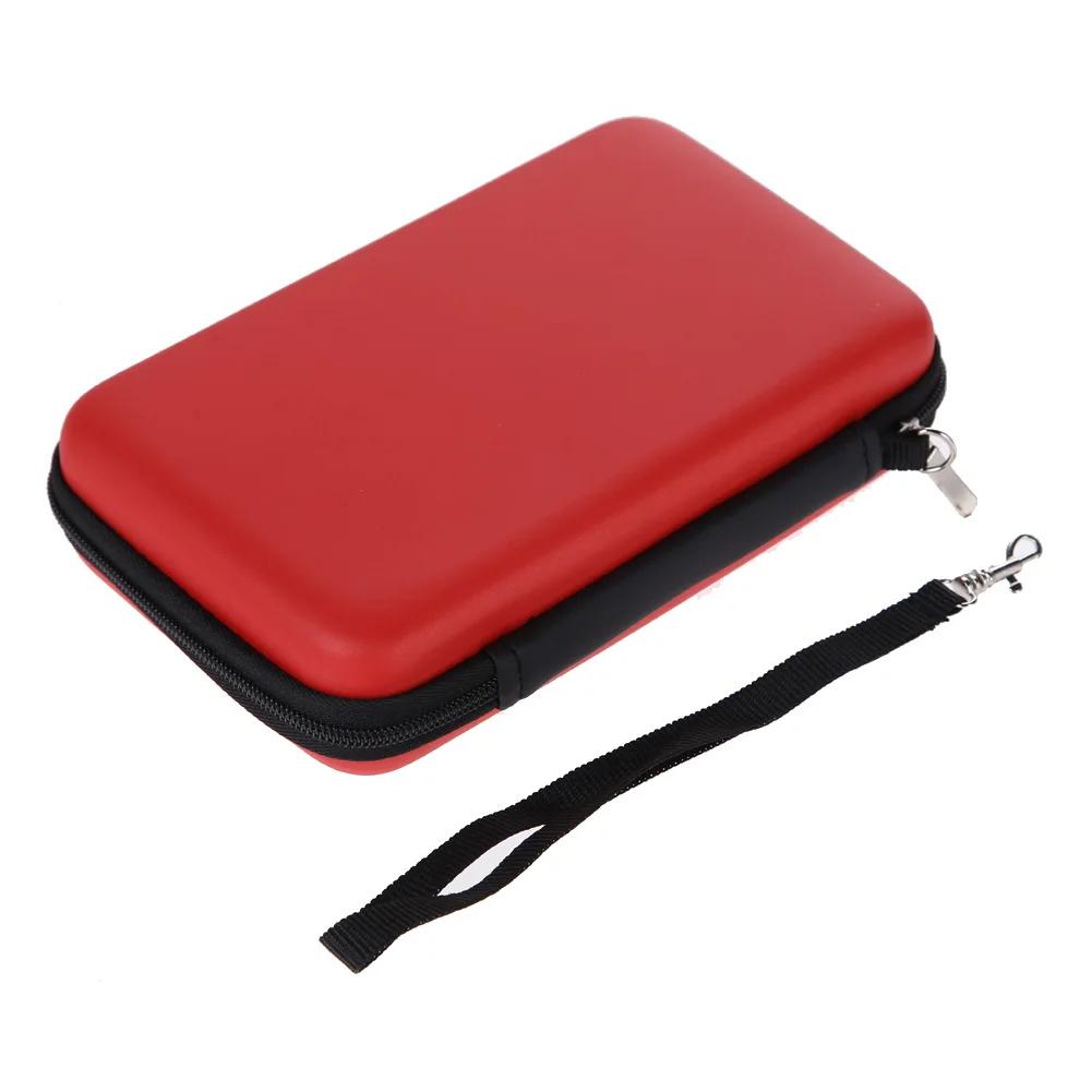 Estuche rígido de piel EVA de alta calidad para Nintendo 3DS XL LL con correa para juegos y accesorios bolsa portátil caliente