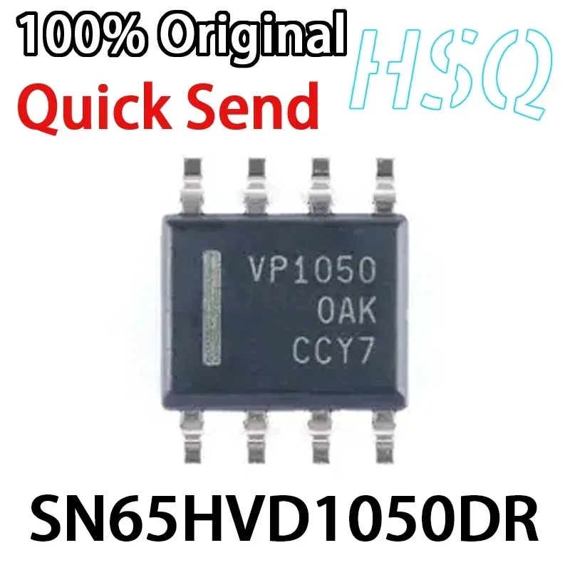 

10 шт. SMD SN65HVD1050DR трафаретная печать: VP1050 SOIC-8 высокоскоростной чип приемопередатчика CAN