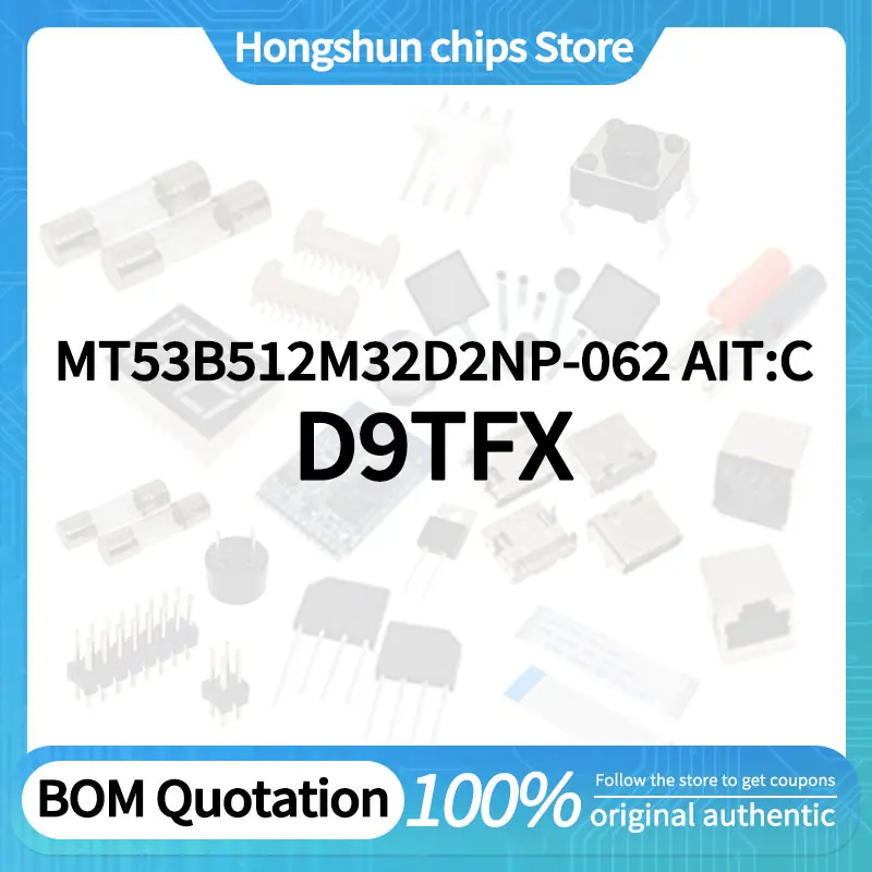 MT53B512M32D2NP-062 AIT:C D9TFX Стандартная версия
