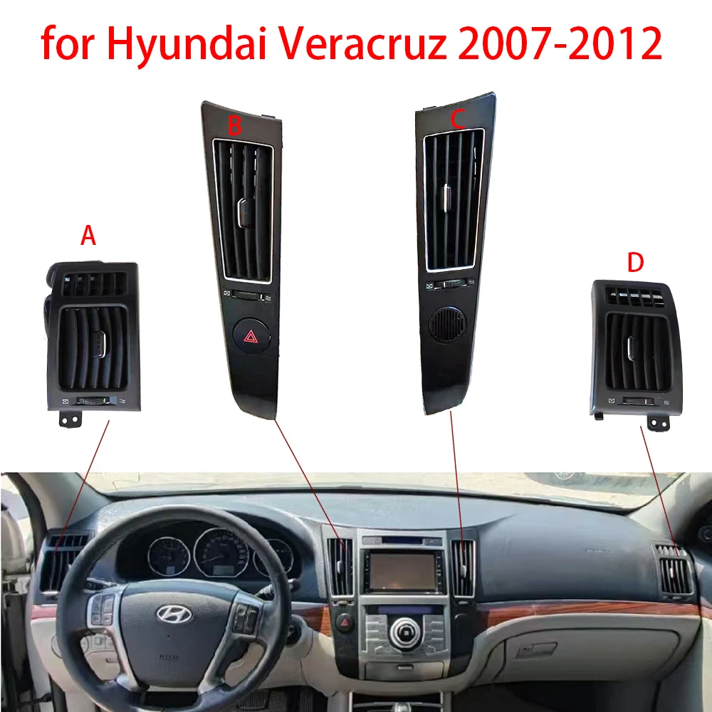 

Air Conditioner Outlet For Hyundai Veracruz Vilaxus 2007-2012 Dashboard Air Outlet Air Conditioning Outler Vent A/C Vent