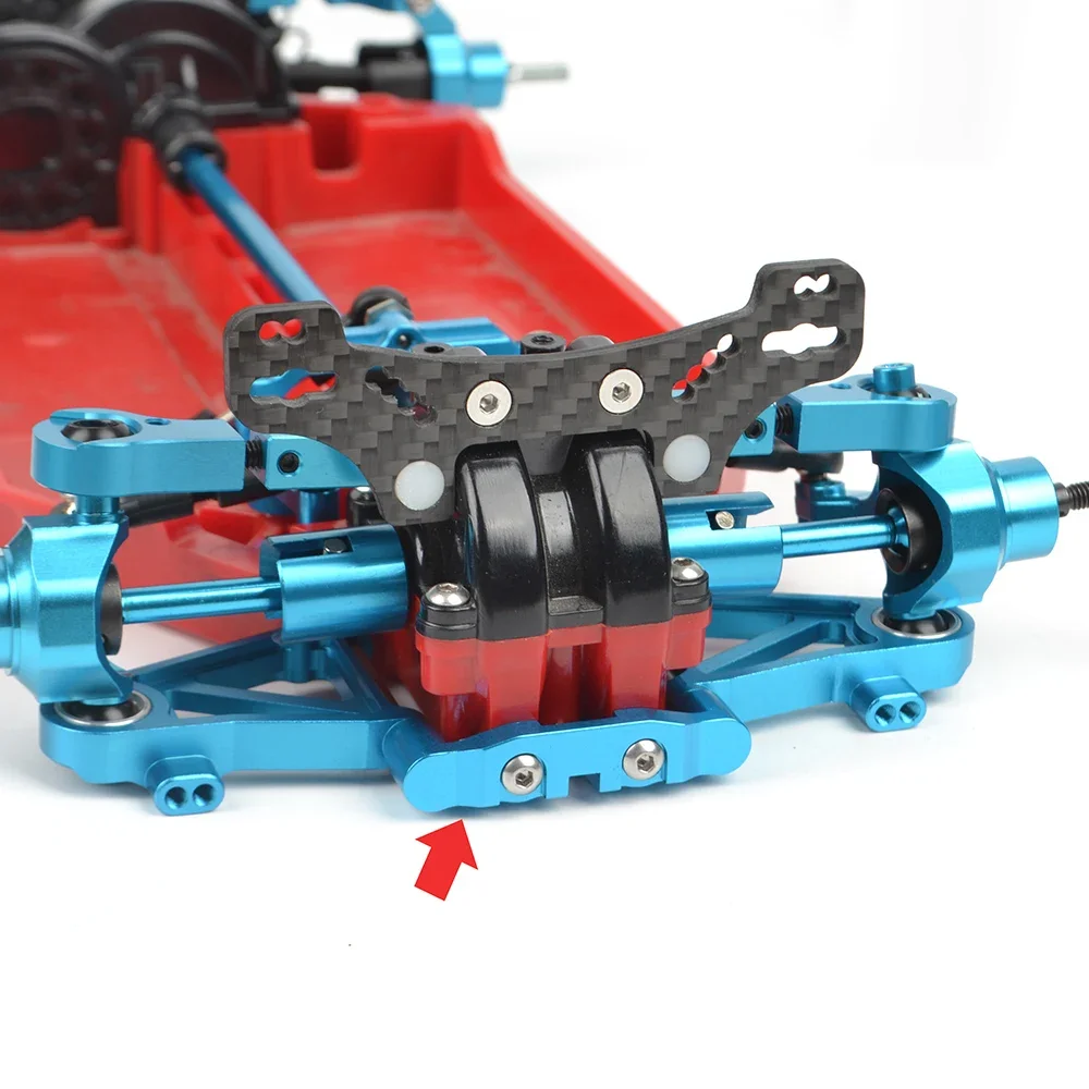 TT02 Chassis Aluminum Option Accessories for Tamiya 1/10 TT-02 TT02D TT02RR TT-02FT 53506 53792 51528 Drift Car Upgraded Parts