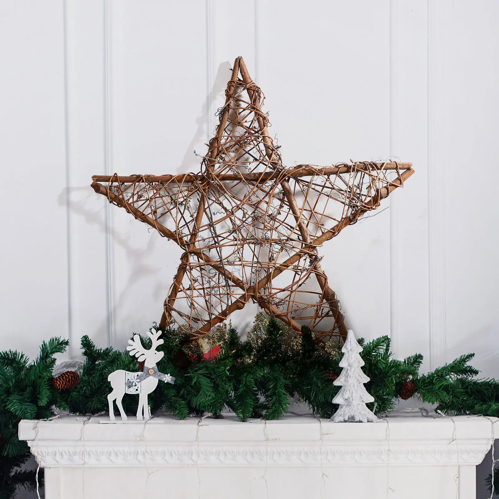 

Набор из 6 основ для венков из натуральной лозы, 8, 6, 4 дюйма, для самостоятельного изготовления сухих венков, для входной двери, наружного декора, подвесных украшений и поделок