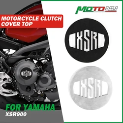Stainless Steel Powder Coated Motorcycle Clutch Cover Top Black Silver For Yamaha XSR900 XSR 900