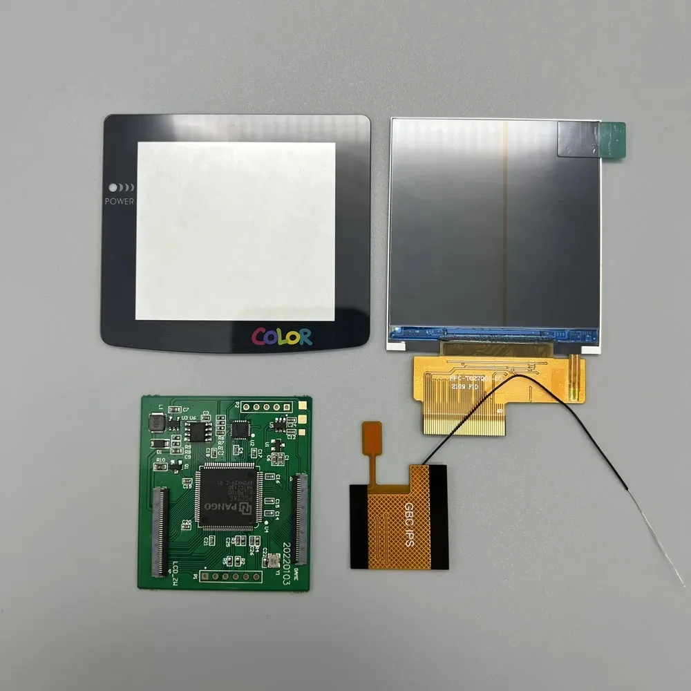 

2,6-дюймовый ЖК-экран высокой яркости IPS подходит для Nintendo Gameboy, цветной IPS GBC, ЖК-дисплей с поддержкой пиксельного дисплея