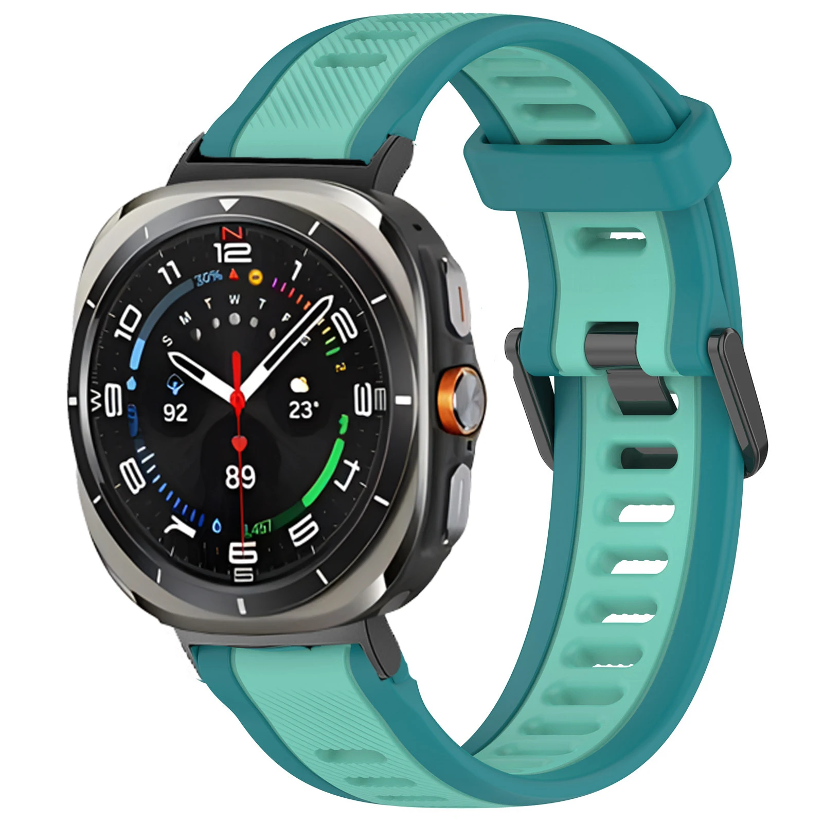 حزام رياضي لساعة سامسونج جالاكسي الترا 2 47 مللي متر حزام ساعة سيليكون لساعة جالاكسي 8 40 مللي متر 44 مللي متر 8 كلاسيكي 46 مللي متر ملحقات #6