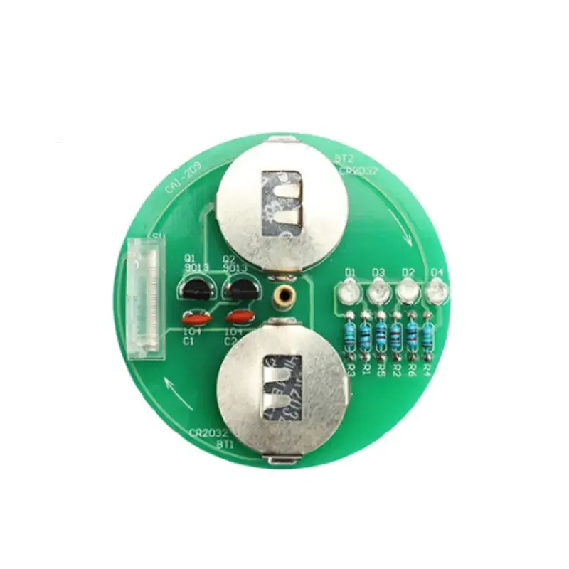 diy electronic kit LED gyro DIY welding kit Rotating lantern Inline components diy electronic sodering project(no battery)