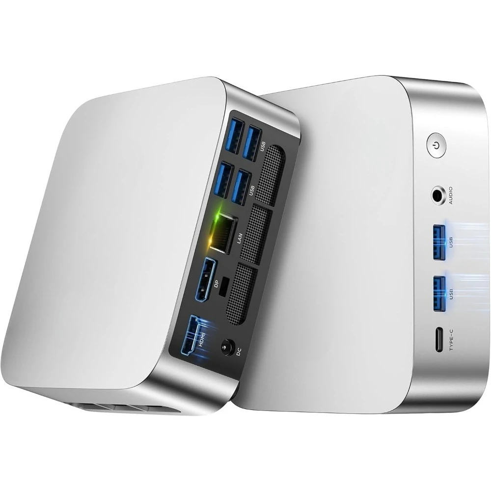 Mini PC Windows 11 Pro AMD 4300U 16GB DDR4 512GB SSD 4K Triple Display WiFi BT LAN Desktop