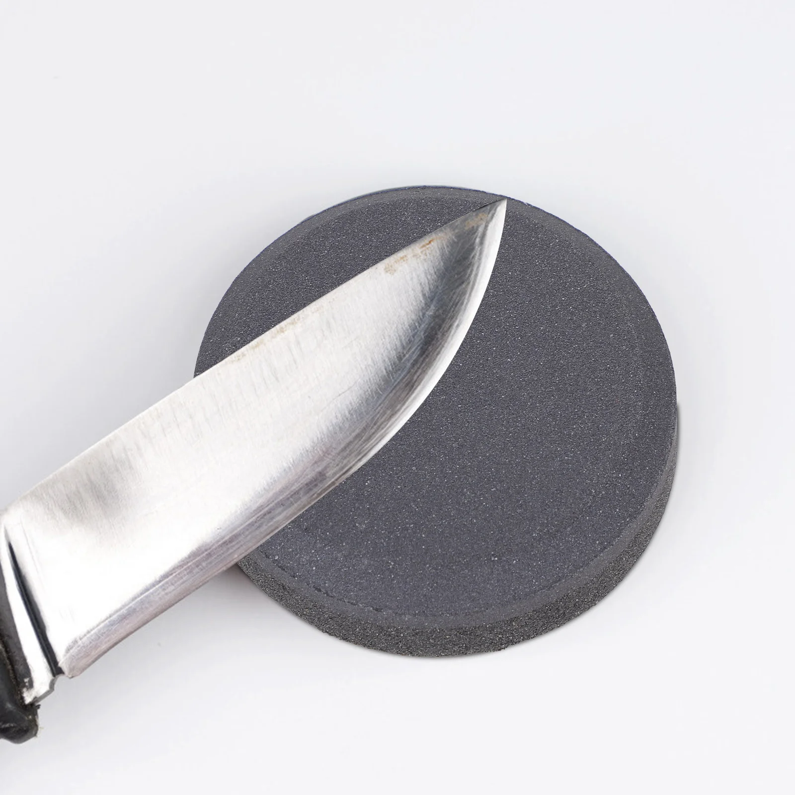 

1Pcs Sharpening Stone Double Sided Whetstone Round Sharpener Tool Home Use Portable Grinding Stone Sharpening Tool for Kitchen