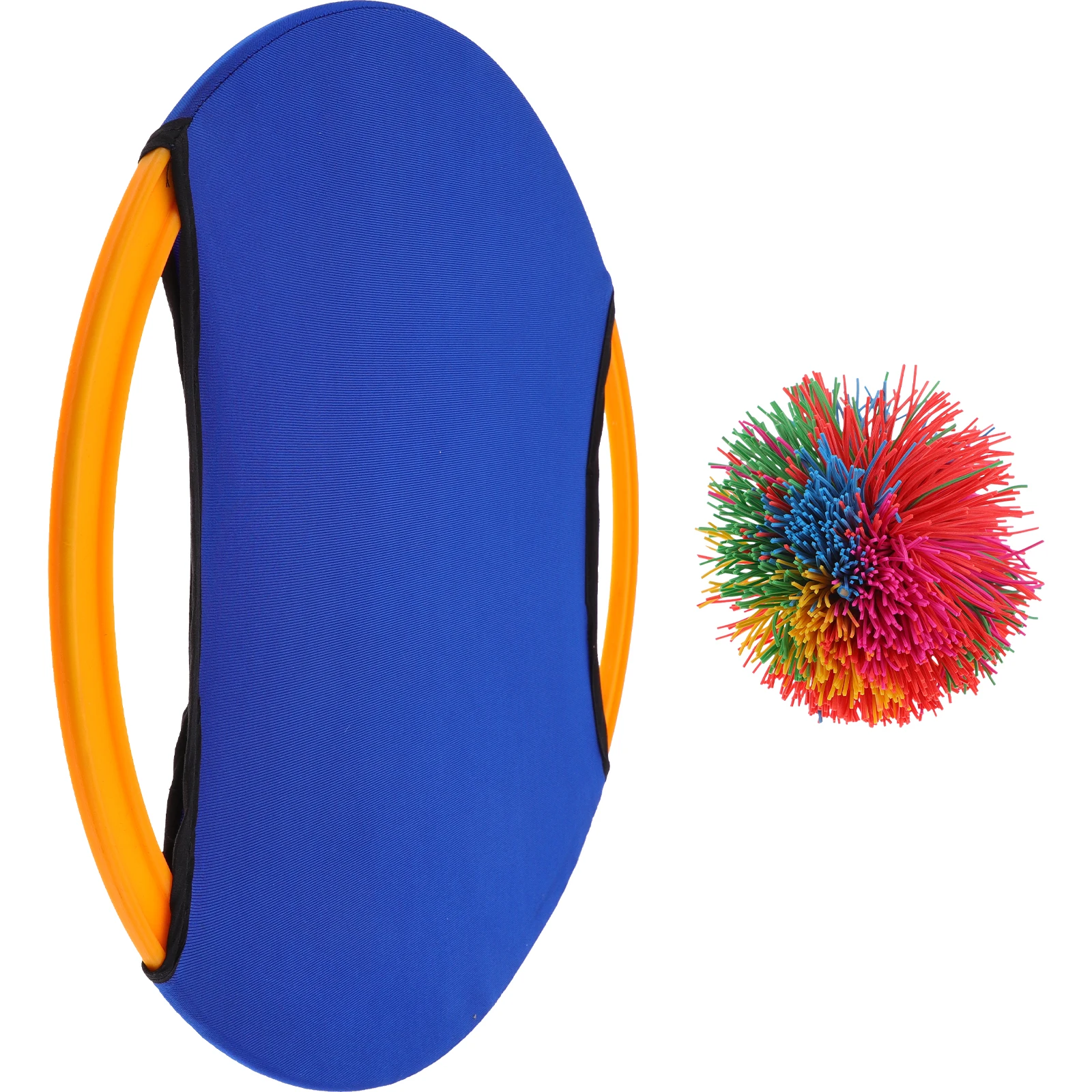 

Trampoline Paddle Ball Set Kids Toy Elastic Fabric Children Balls Baby Fun Outdoor Activities H Eye Coordination Game