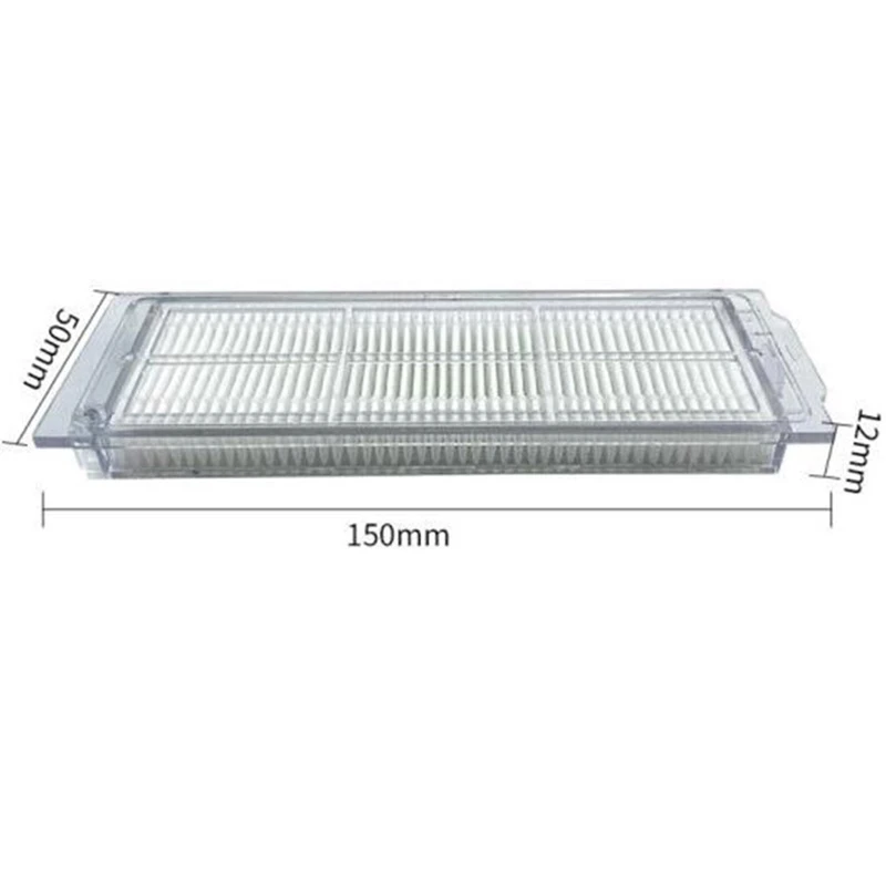 HEPA Filter for Xiaomi 3C/2lite/MJSTL/2S/S10/ B106GL*CN/stytj02ym/ Bot2/Mop2Pro/MJST1SHW Vacuum Cleaners/ Gen 2 Viomi V2PRO/V3SE