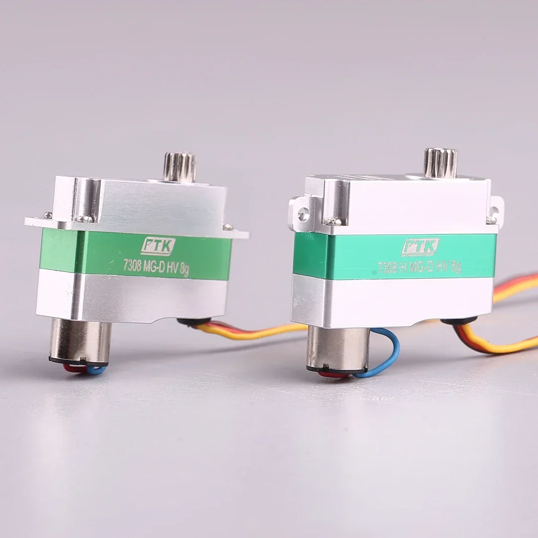 PTK 7308 MG-D 7308H MG-D 8g Digital Servo Coreless Motor for Model Airplane DLG F5B F5L F3D F3K Glider Aircraft Metal Gear Case
