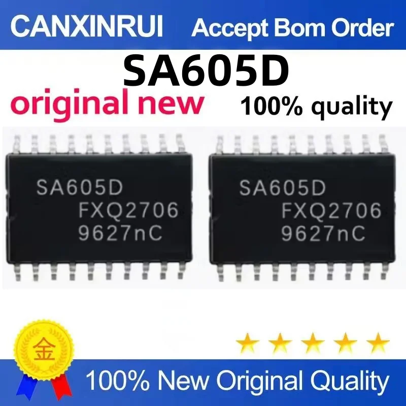 

SA605 SA605D SOP-20 Receiver IC Chip New Imported Hot Sale Quality Assurance Direct Shooting Available