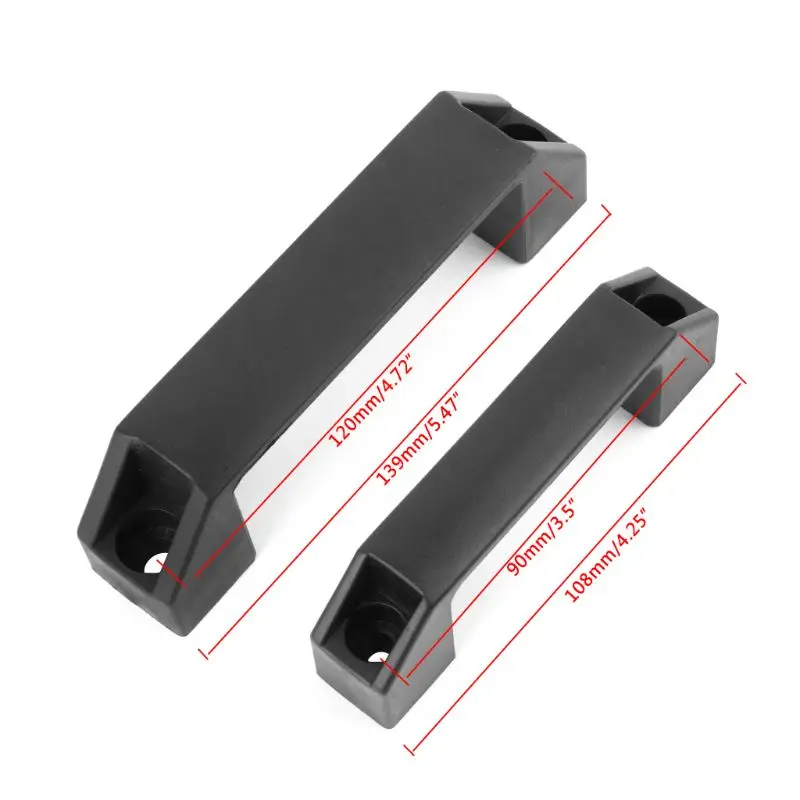 مقبض الباب لقطاعات الألمنيوم 2020/3030/4040/4545 Sereis 90 / 120mm