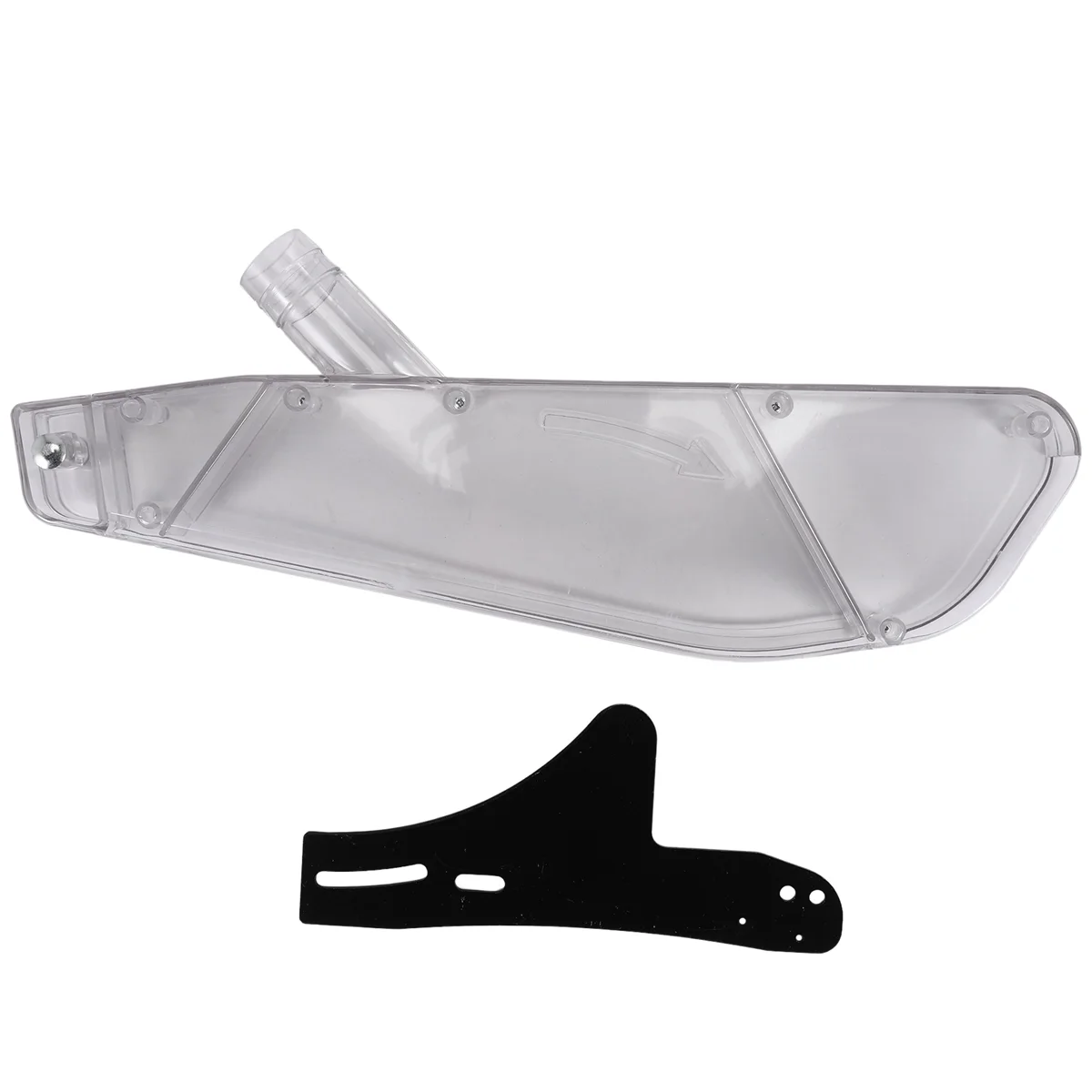 스탠드 테이블 톱 보호 커버, 먼지 방지 케이스, 투명 플라스틱 가드, 범용 디스펜싱 나이프, 10 인치