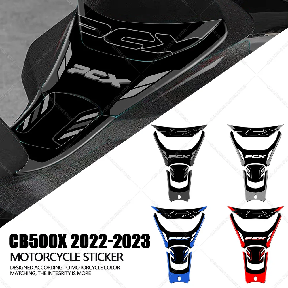 

For PCX 160 2025 Motorcycle Accessories Saddle Department Protection Sticker 3D Epoxy Resin Waterproof Sticker