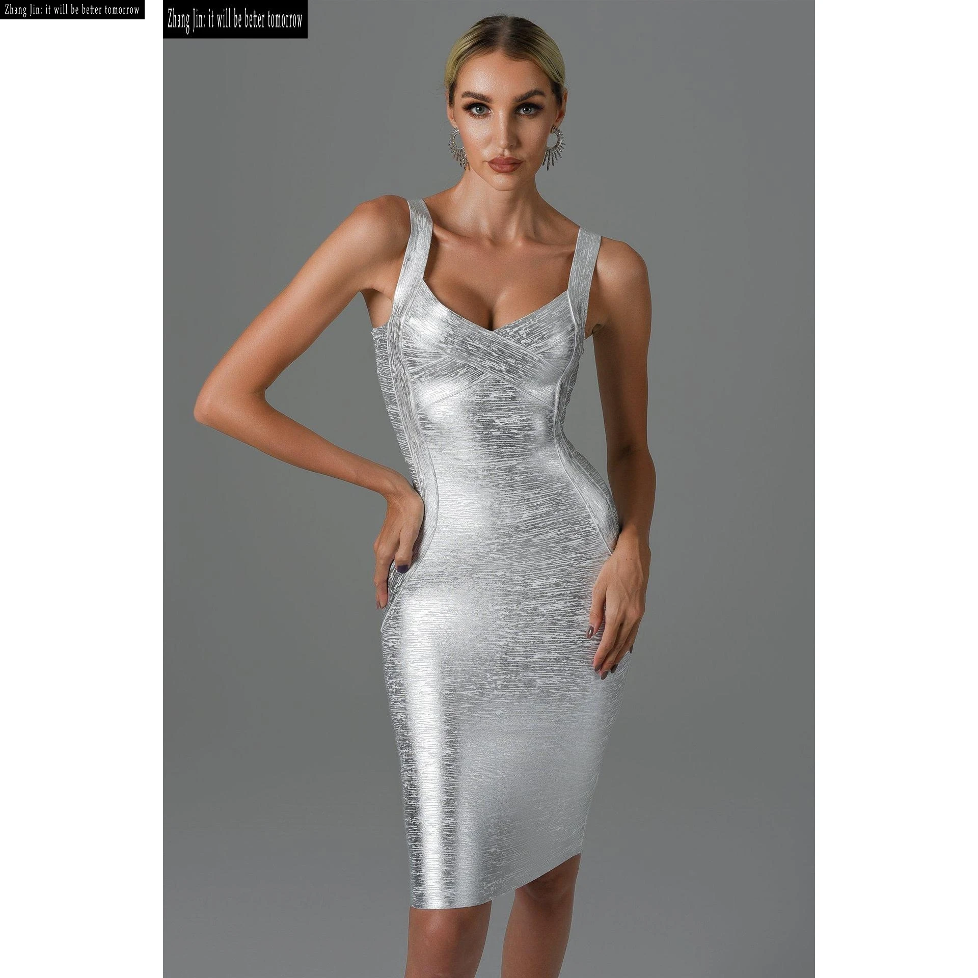 Low Cut Bodycon Dr … - image
