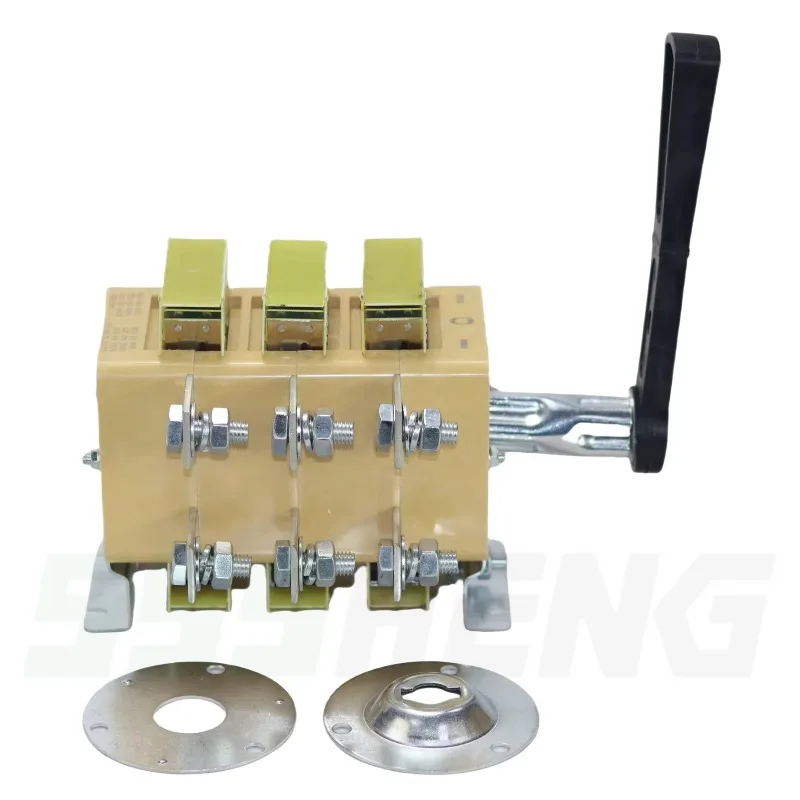 Disconnector VR32-35V71250-250 AUTH3 Isolation Switch IP32 Detachable Side Shift Handle 250A Knife Switch