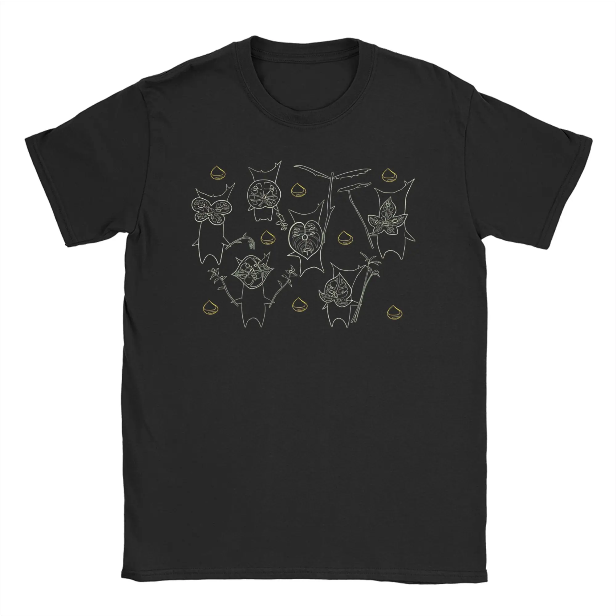 Yahaha! Pour hommes et femmes Koroks Zeldas Legend T-shirts en coton, vêtements fantaisie à manches courtes et col rond, T-Shirt 4XL 5XL 6XL