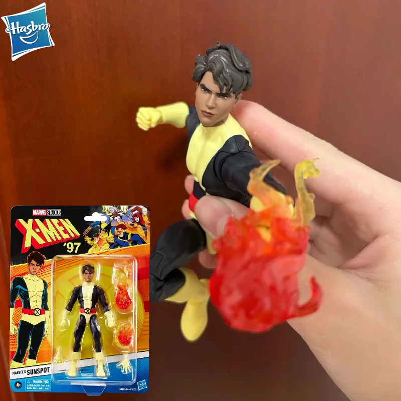 

【IN STOCK】Hasbro Marvel Legends Series X-Men '97 Marvel's Sunspot 6-Inch Action Figure Collection Original Toys Model Gifts