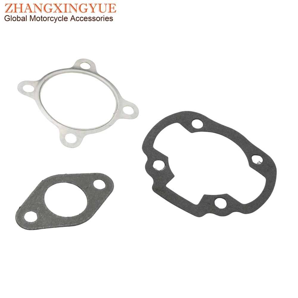 Scooter 70cc Cylinder Gasket Set Top End For Mbk Booster Stunt 50 Yamaha Target Slider Bws Zuma 50cc 2T