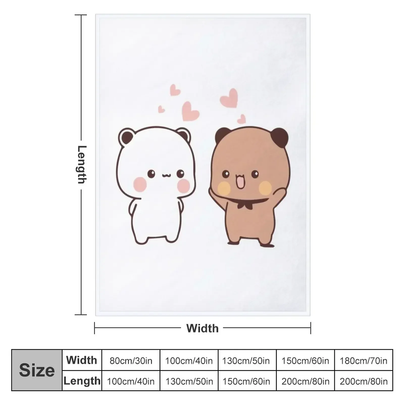 Bear and Panda Bubu Dudu Balloon Throw Blanket halloween Soft Big Luxury Decorative Throw Beach Flannel Fabric Blankets