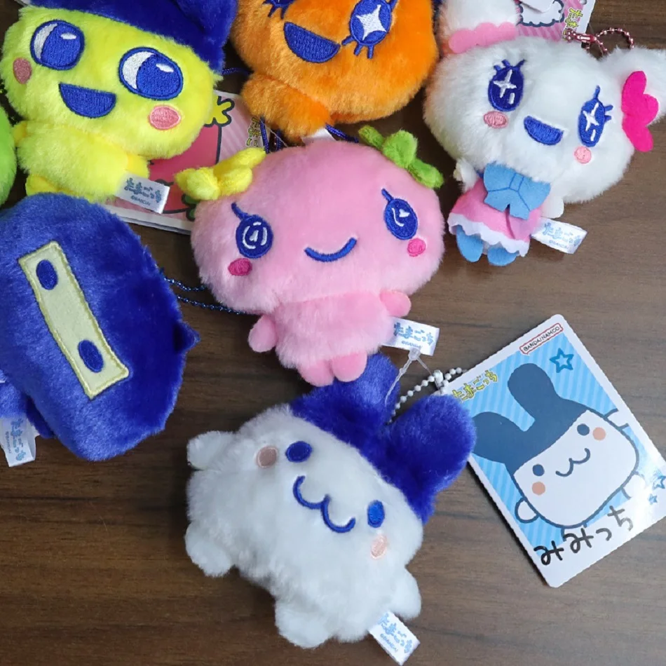 Uroczy Tamagotchi Anime Mametchi Pluszowy Brelok Lalka Mimitchi Zawieszka do Torby Kuchipachi Lalka z Kreskówki Śliczna Dziewczyna Prezent na Boże Narodzenie