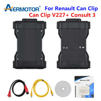 Best CAN Clip 2 in 1 For Renault and Nissan OBD2 Diagnostic Interface CanClip V231 Consult 3 III Nissan Auto Self-diagnostic Too