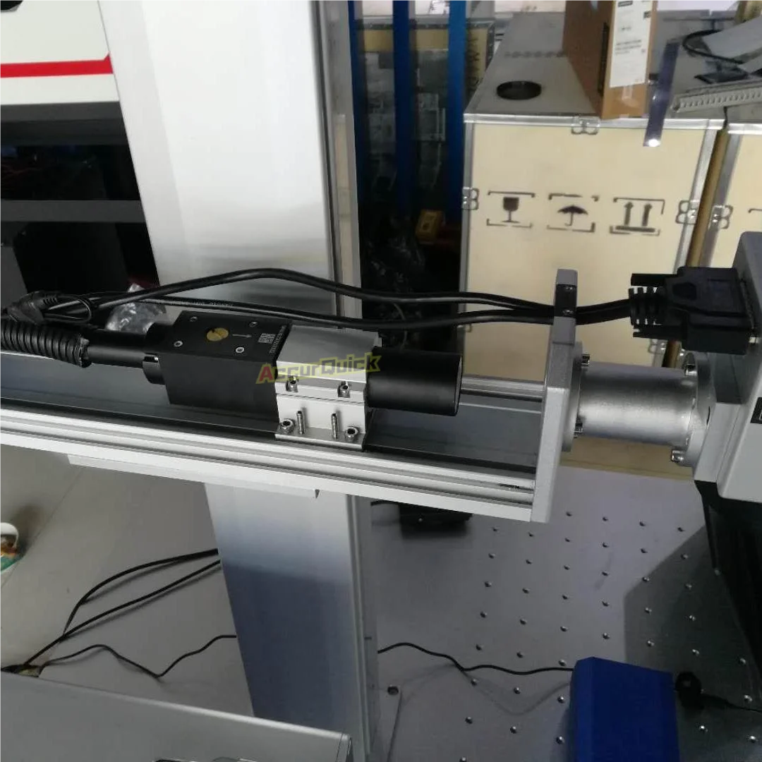 

Iron Stainless Steel Titanium Metal CNC Engraving Marking Machine 50W Fiber Laser with Rotary device