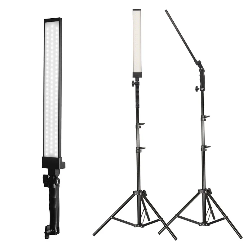 

Dimmable 5500K Handheld LED Kit Photography Video Party Exhibition Supplies iPad Camera Compatible 360 Photo Booth Fill Light