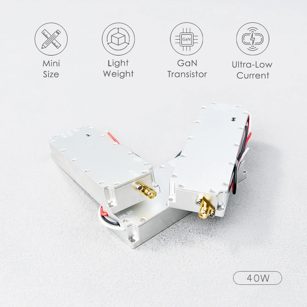 Amplificateur de puissance de signal GaN, système technique pour 100-200MHz, 200-300MHz, 1.5G, 2.4G, 5.8G, GPS, WiFi, VCO, source cowculator Tech, 40W