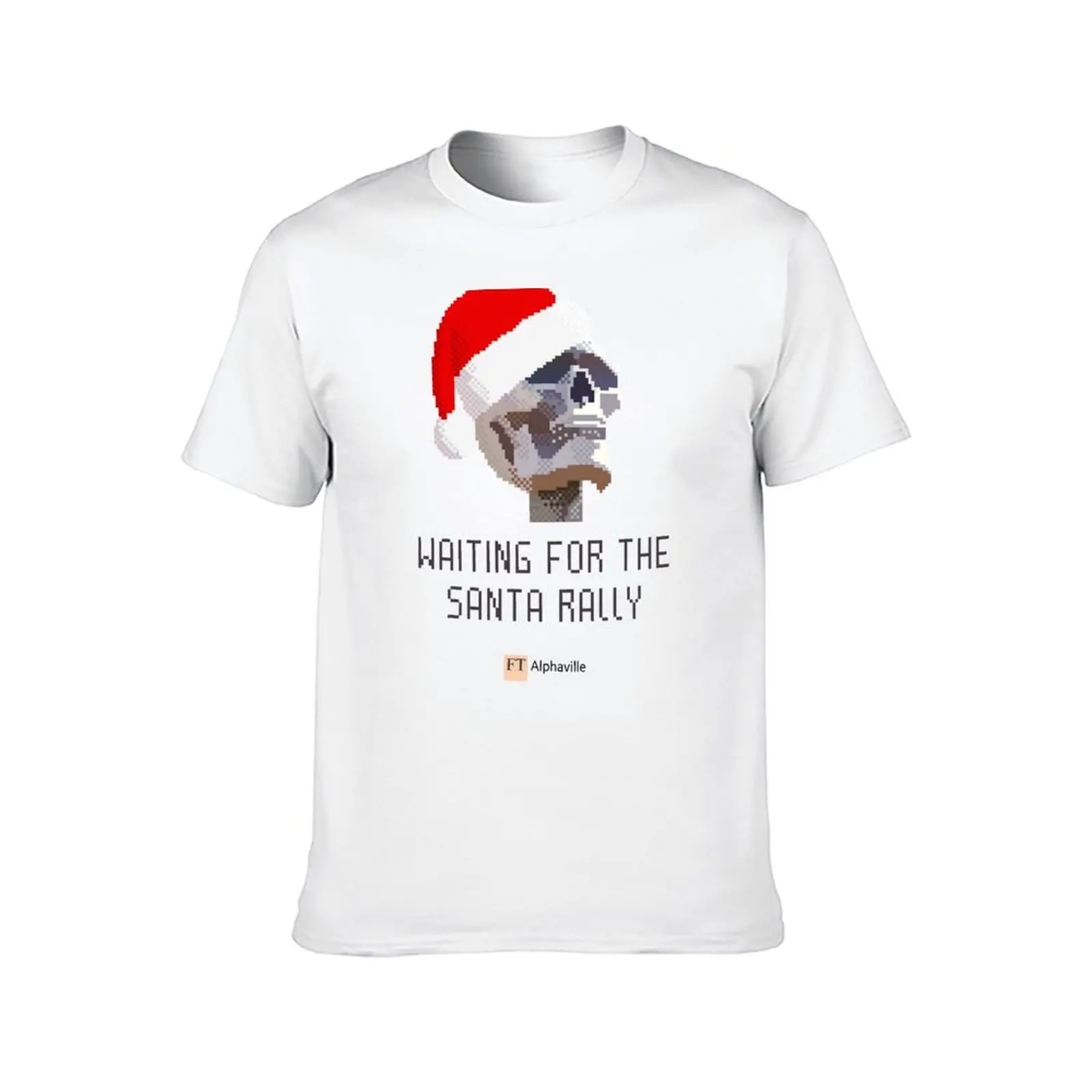 Waiting for the Santa Rally T-Shirt Aesthetic clothing kawaii clothes graphic shirts customs design your own mens funny t shirts