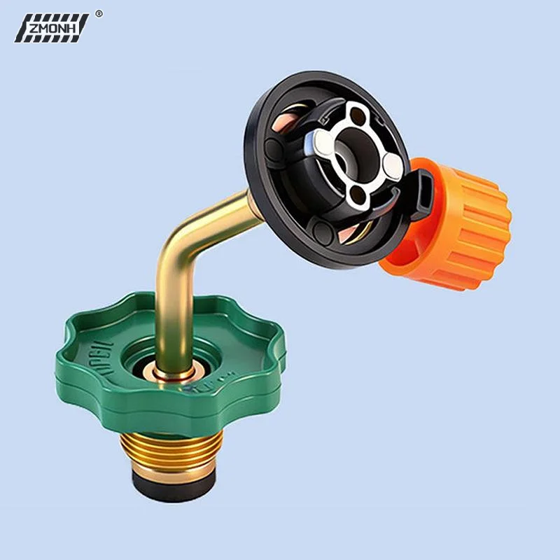 

[H]Gas Butane Cylinder Tank Charging Valve Refill Connector Adapter For Outdoor Camping Picnic Cylinder Filling Adapter