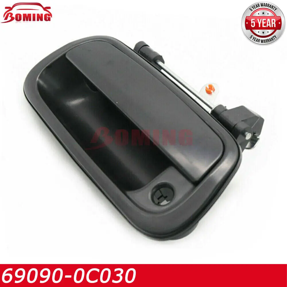 69090-0C030 Rear Door Exterior Tailgate Handle Black Fit For Toyota Tundra 2000 2001 2002 2003 2004 2005 2006, 690900C030C0