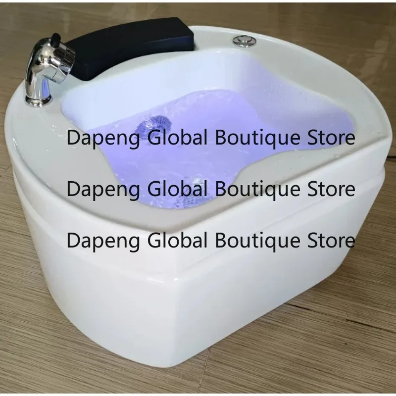 Beauty Salon Foot Cleaning Soaking Basin Massage Station Foot Care Relaxing Workbench