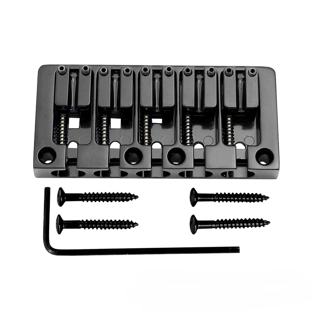 Five-string Bass Cover for Fine-tuning The Bridge Electric Bass Bridge  5-string Bass String Plate