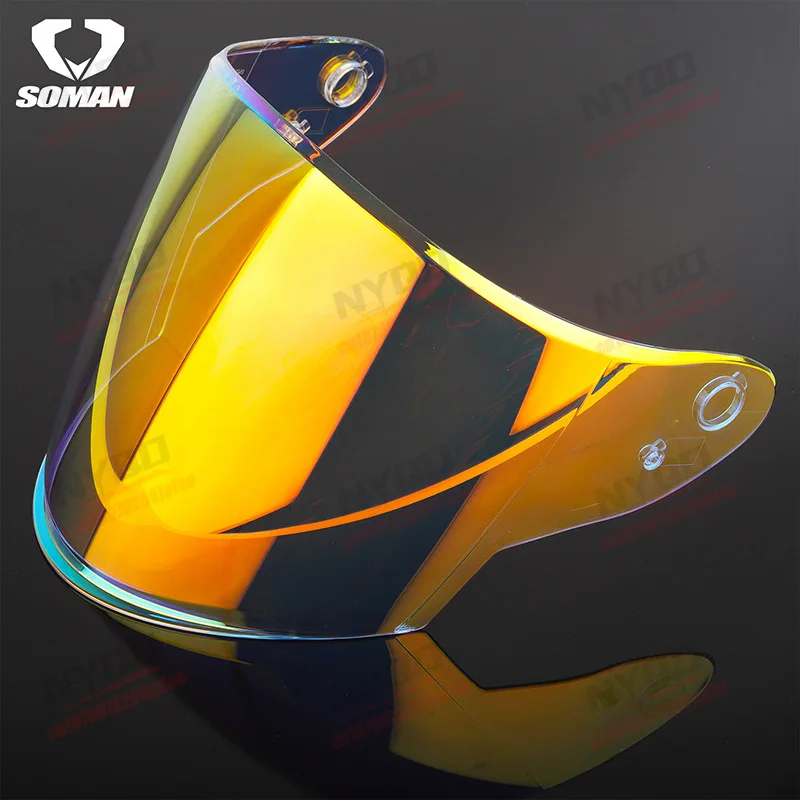 Motorcycle Helmet Sun Visor Safety High-definition UV Protection Suitable for SM523 Helmet Replacement Mask